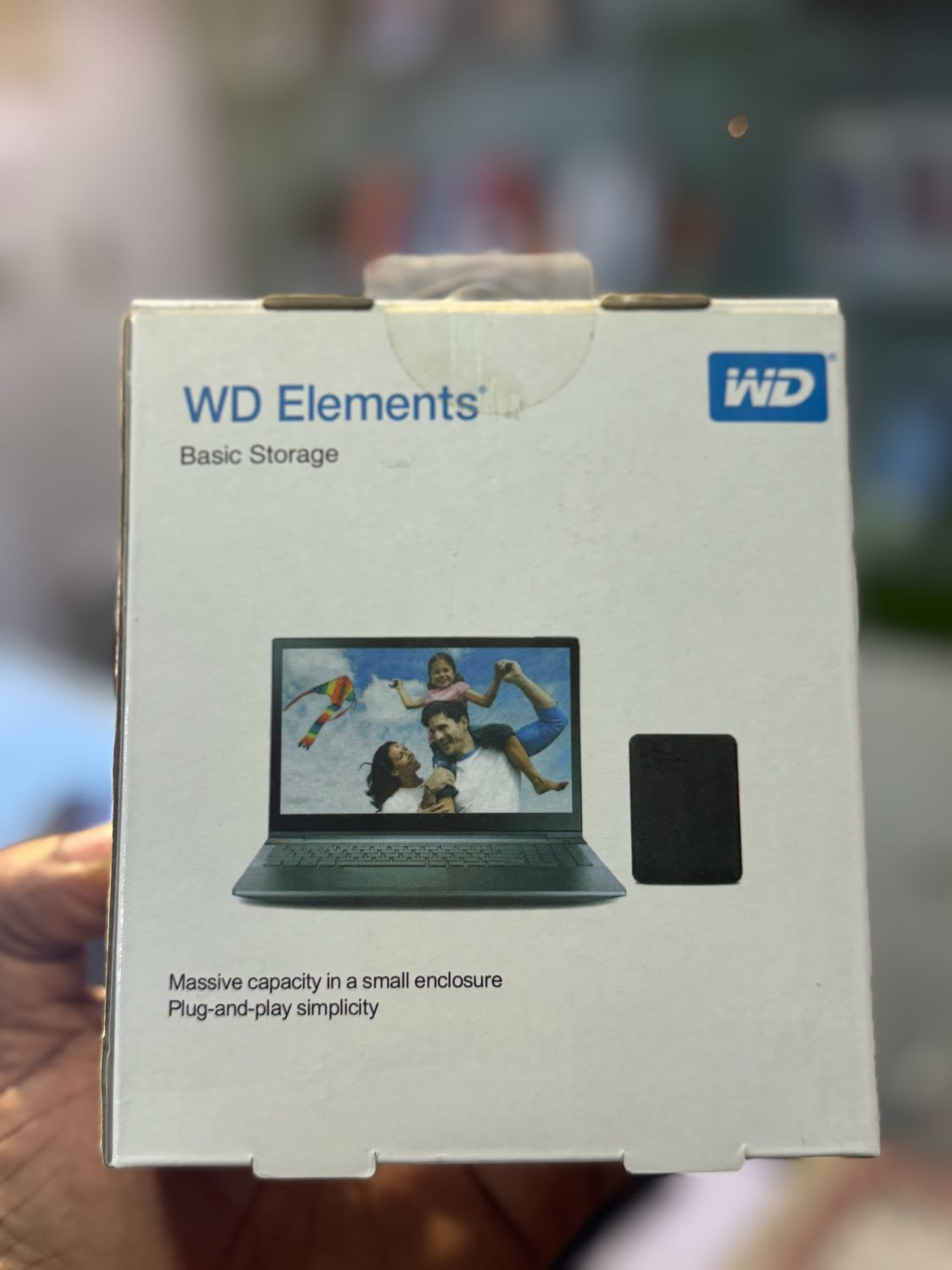 WD Elements 500GB HDD External Storage
